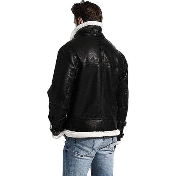WW2 Fighter Pilots Raf Bomber Leather Jacket - Image 2