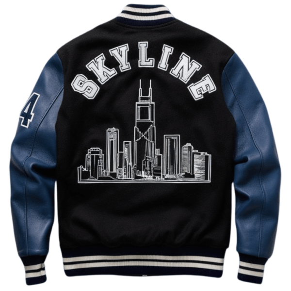 Skyline Threads Varsity Jacket - Image 2