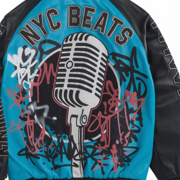 Beats & Rhymes Hip-Hop Bomber Jacket ? 1976 Edition - Image 2