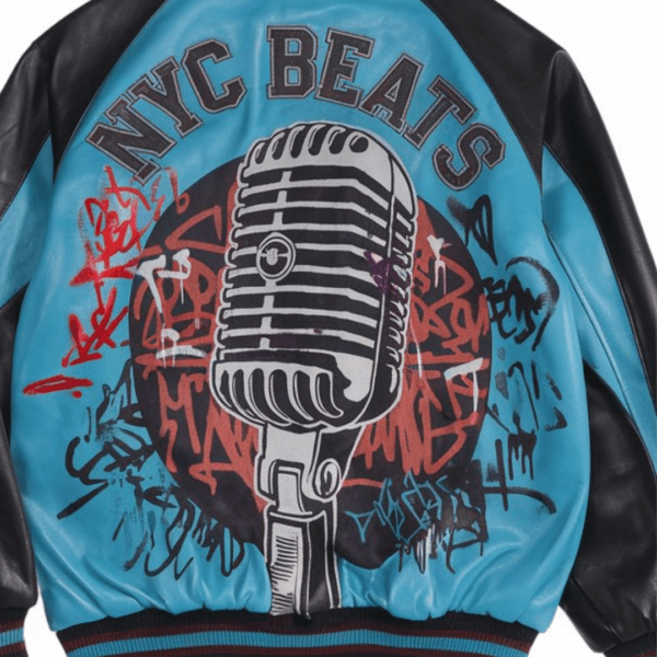 Beats & Rhymes Hip-Hop Bomber Jacket ? 1976 Edition - Image 2