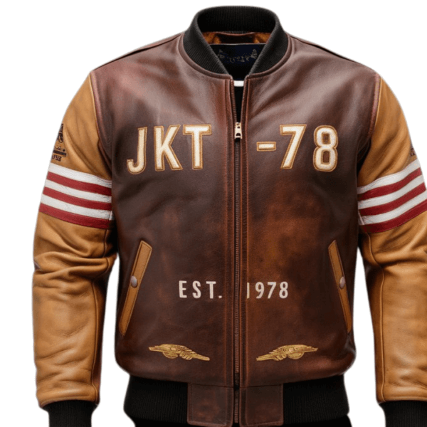 JKT-78 Vintage Racing Bomber Jacket