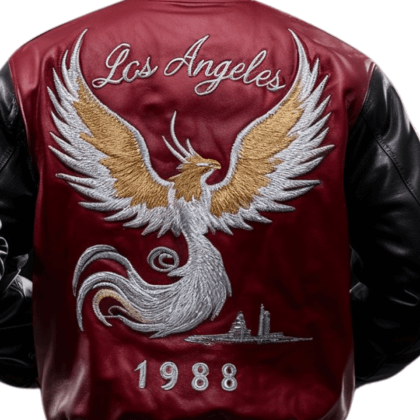 Jacketiry Phoenix Rising Los Angeles Bomber Jacket - Image 2