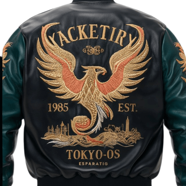 Jacketiry Tokyo Phoenix Bomber Jacket - Image 2