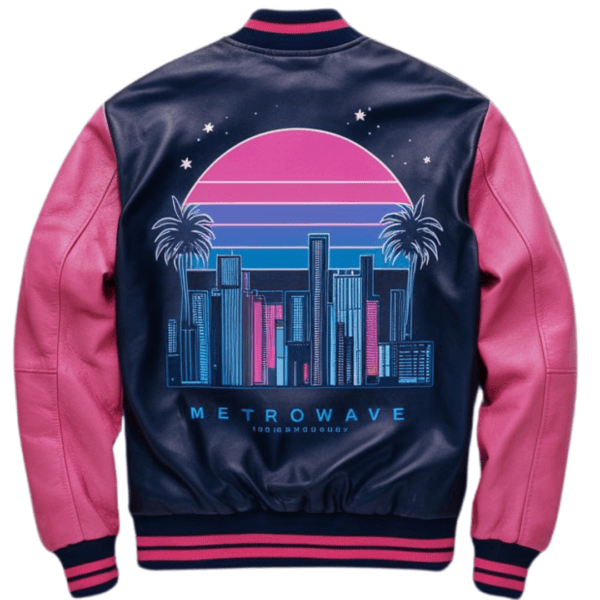 MetroWave Neon Retro Bomber - Image 2