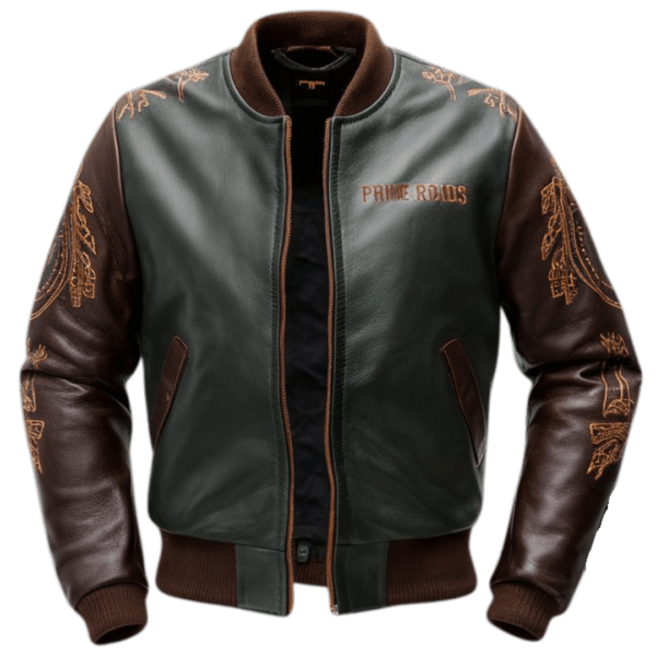 Prime Roads Forest Green Bomber Jacket