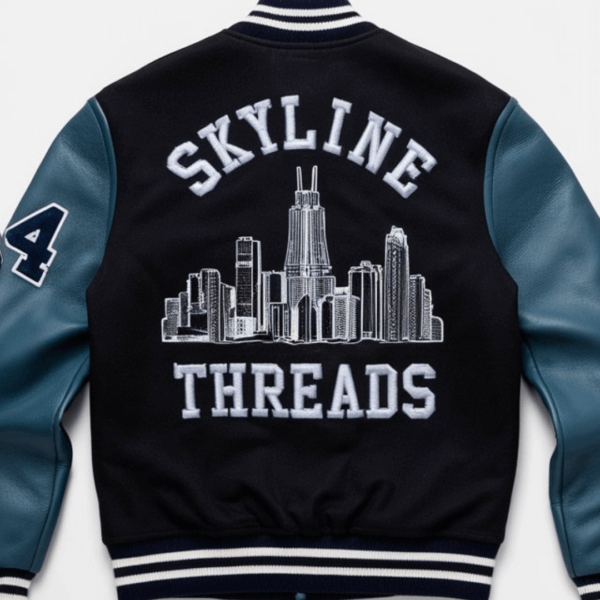 Skyline Threads Varsity Jacket - Image 2