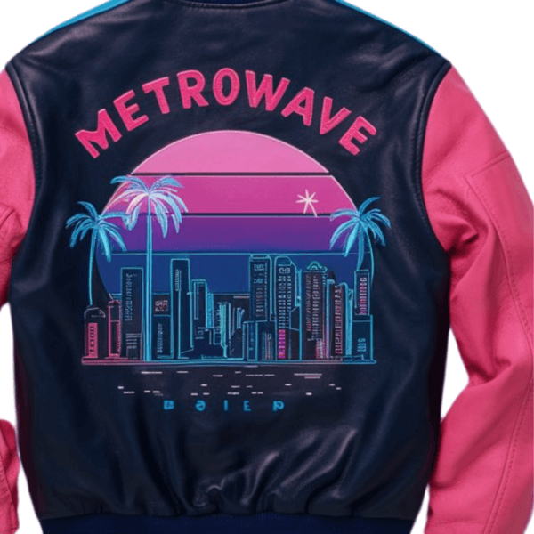 MetroWave Neon Retro Bomber - Image 2
