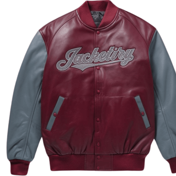 Crimson Cityscape Bomber